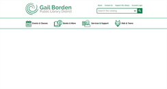 Desktop Screenshot of gailborden.info